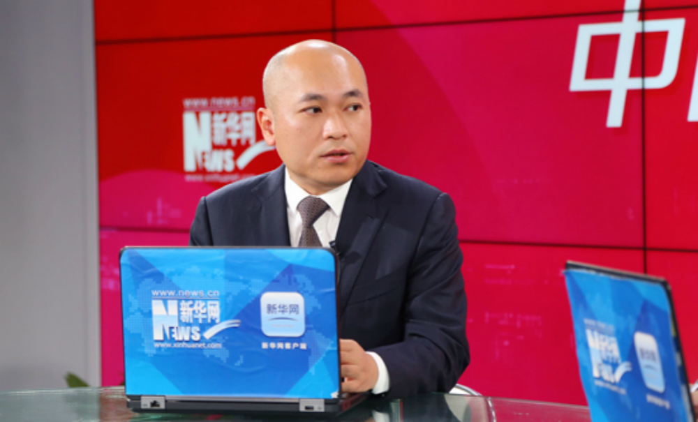 金輝集團執(zhí)行總裁陳朝榮做客新華網